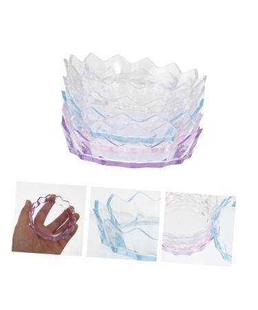 15 Pcs Nail Art Palette Set - DIY Color Mixing Trays for Nail Polish | Assorted 8.7x8.7cm Nail Art Supplies - Buy Online on SooperMarket.com
