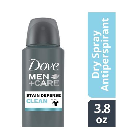 Dove Men+Care Stain Defense Dry Spray Antiperspirant Deodorant - Clean 3.8 oz | Shop Internationally - Buy Online on SooperMarket.com