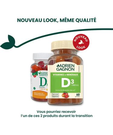 Adrien Gagnon - Sugar Free Vitamin D3 1000IU Gummies - Buy Online on SooperMarket.com