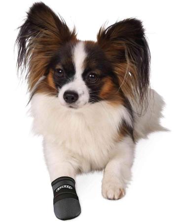 TRIXIE Water-Repellent Dog Shoes - Paw Protection for Small Breeds Black 2-Piece Set (Pack of 3) - Buy Online on SooperMarket.com