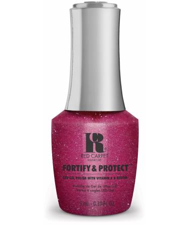 Red Carpet Manicure Fortify & Protect Paparazzi Shots LED Nail Gel Color 0.3 Fl. Oz.