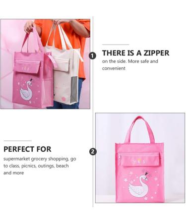 Cabilock Kids Tote Bags the Tote Bag Handbag Students School Bag Tote Tote Bag Pink School Bag Kids Crossbody Bag - Buy Online on SooperMarket.com