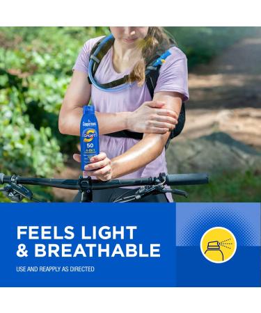 Buy Coppertone Sport Sunscreen Spray SPF 50 - Water Resistant Broad Spectrum Protection | 5.5 Oz - Buy Online on SooperMarket.com