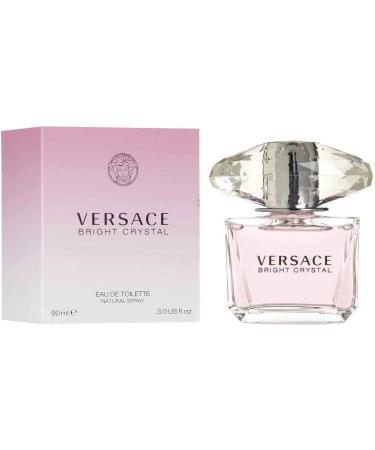 Versace Bright Crystal Eau de Toilette Spray for Women 3 Fl Oz & Eros for Men 3.4 oz Eau de Toilette Spray 3 Fl Oz (Pack of 1)+ 3.4 Fl Oz (Pack of 1) - Buy Online on SooperMarket.com