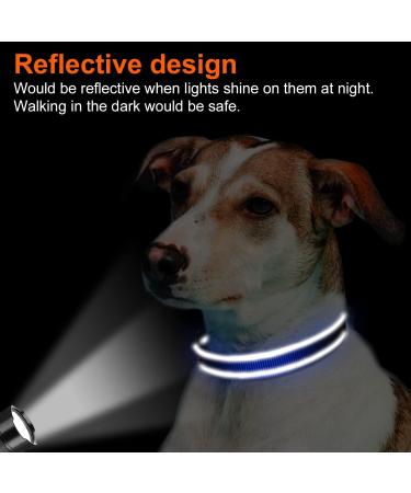 Joytale Reflective Dog Collar for Medium Dogs - Royal Blue - Durable & Stylish (Pack of 1) - Buy Online on SooperMarket.com
