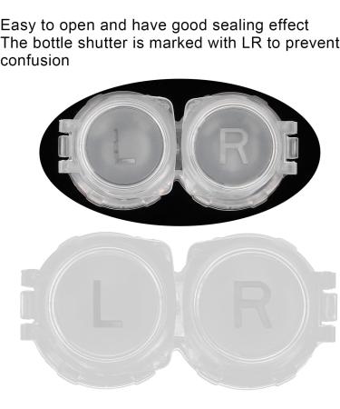 Demeras Contact Lens Travel Kit - Easy Open Case for Travel Office & Home - Black - Buy Online on SooperMarket.com