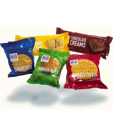 Hill's Assorted Biscuit Minipacks | Perfect for Sharing | Individually Packed | All Your Favourites in One Box | 100 x 3 Biscuits | 3.34kg - Buy Online on SooperMarket.com