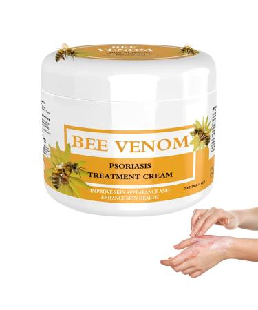 Bee Venom Cream Bee Venom Psoriasis Cream for All Skin Types Easy Application & No Irritation 30g