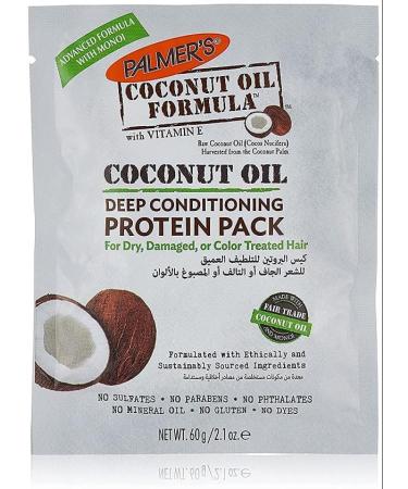 Palmer's Protein Coconut Oil  2.1 Ounce Pack of 1