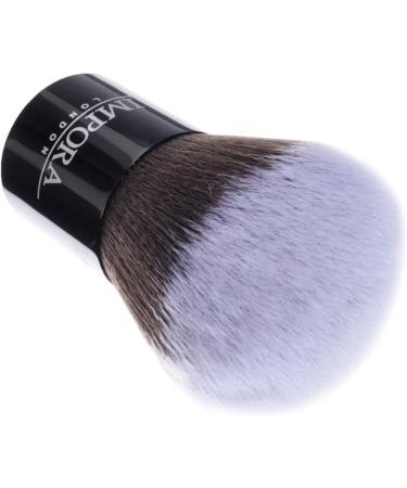 Kabuki Powder Makeup Brush by Impora London - Ideal for Powders, Blush, Bronzer, Foundation, Mineral Make up | Black - Buy Online on SooperMarket.com