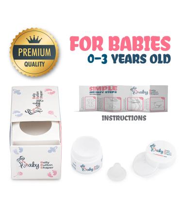 Baby Belly Button Shaper Plug | Umbilical Hernia Belt | Baby Stomach Band - Newborn Care Essentials - Buy Online on SooperMarket.com