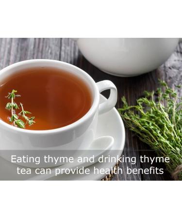 Organic Thyme: 100% Natural Raw Thyme for Healthy Meals and Tea - Non GMO, Gluten-Free with Thymol - No Preservatives or Additives - Perfect Seasoning, Always Fresh - Buy Online on SooperMarket.com