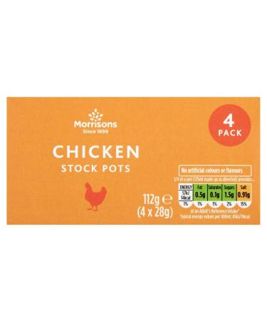 Morrisons Chicken Stock Pot 28 g x 32
