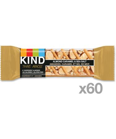 KIND THINS Almond Caramel & Sea Salt Gluten Free Bars 21g Bar (60 Count) - Buy Online on SooperMarket.com