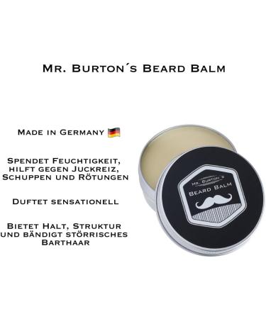 Mr. Burton's Beard Balm Classic 60g - Made in Germany | Nourishing Argan Oil for Soft Stylish Beards International Shipping Available - Buy Online on SooperMarket.com