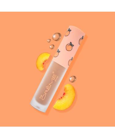 The Cr me Shop Peach Cobbler Moisturizing Lip Gloss - Hydrating Oil & Conditioning Treatment with Jojoba Oil & Vitamin C | Made in Korea | International Shipping Available - Buy Online on SooperMarket.com