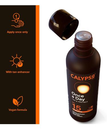 Calypso Once A Day Tan & Protect SPF15 and SPF25 Multipack - Buy Online on SooperMarket.com