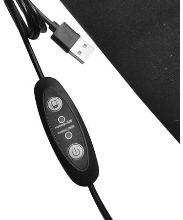 Youding USB Heating Pillows - Washable Polyester Massage Pillows with 5 Adjustable Settings for Indoor & Outdoor Use | Perfect Winter Heating Accessory - Buy Online on SooperMarket.com