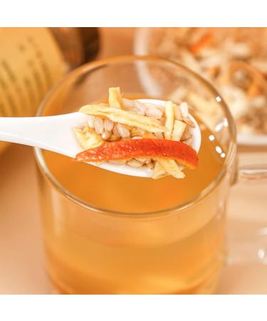 Orange Peel Ginger Rice Tea Herbal Tea Canned Fried Shredded Ginger Rice Tea Health Preserving Flower Tea - Buy Online on SooperMarket.com