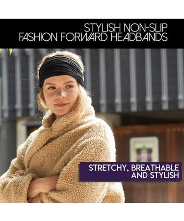 6 Pieces Sport Hair Accessories Unisex Spandex Dreadlocks Bands Elastic Long Hair Dreads Head Wraps Braids Bonnet Solid Colors Soft Headband For Men And Women - Buy Online on SooperMarket.com