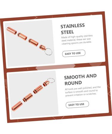 FOMIYES Ear Cleaning Tools Kit - Stainless Steel Ear Removers and Spring Ear Wax Removal Kit - Buy Online on SooperMarket.com
