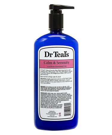 Dr Teal's Rose & Milk Body Wash - Luxurious Scented Cleanser for Soft Skin - Buy Online on SooperMarket.com