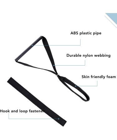Neck Stretcher Strap Chiropractic Decompression Comfortable Handle Cervical Traction Pull Device with Chin Strap Neck Strap Tool for Effective Neck Stretching and Posture - Buy Online on SooperMarket.com