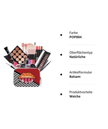 FantasyDay Multifunctional Makeup Gift Set - Complete Cosmetics Kit for Face Eyes & Lips | Eyeshadow Palette Lipstick Rouge Mascara & Brushes - Buy Online on SooperMarket.com