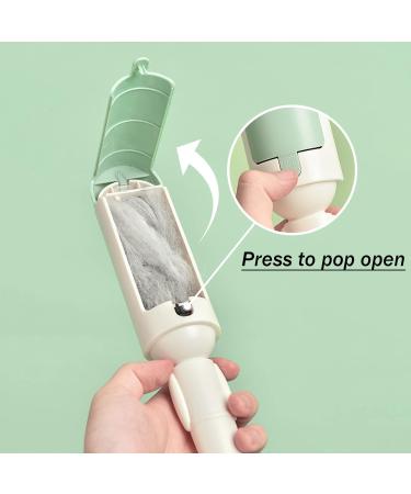 Buy Reusable Lint Roll for Animal Hair - 2 Pack Self-Cleaning Lint Remover | Eco-Friendly & Efficient Pet Hair Removal - Buy Online on SooperMarket.com