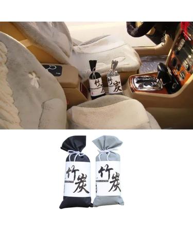 KLOVA Car Air Freshener - Activated Carbon Bamboo Charcoal Odor Absorber Deodorant Bag for Cars & Home | International Shipping - Buy Online on SooperMarket.com
