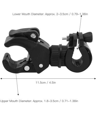 Bike Flashlight Holder - 2 Pack Universal Mount with 360 Rotation for Cycling & Riding - Buy Online on SooperMarket.com