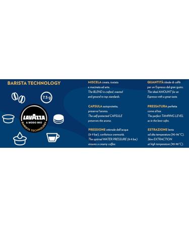 Lavazza A Modo Mio Dek Cremoso 36 Decaffeinated Coffee Capsules (10) - Buy Online on SooperMarket.com