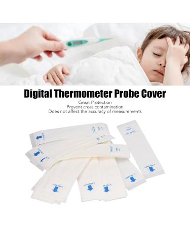 100Pcs Digital Thermometer Covers Disposable Electronic Thermometer Protective Sleeves Safe Hygienic Oral Thermometer Cover Sleeve for Hospital - Buy Online on SooperMarket.com