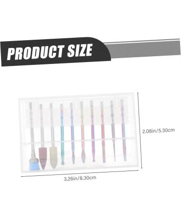 WOFASHPURET 1 Set nail polisher nail drill bits Manicure Pen Sander Handpiece File nail files for natural nails kit manicure bits russian Nail Pen Exfoliating Alloy tungsten steel - Buy Online on SooperMarket.com