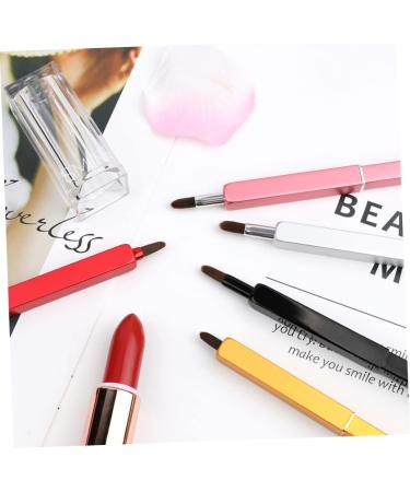 minkissy Makeup Tool Kit Lip Gloss Lipstick Brush Makeup Lip Brush Makeup Brush Tool Cosmetics Lip Brush Lipstick Applicator Lip Brush Applicator Portable Travel Lipstick Stick 9.3*1cm Pink - Buy Online on SooperMarket.com