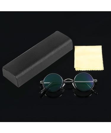 Pongnas Unisex Retro Round Reading Glasses - Stylish 150-Degree Magnifying Specs for Men & Women - 45mm Width - Buy Online on SooperMarket.com