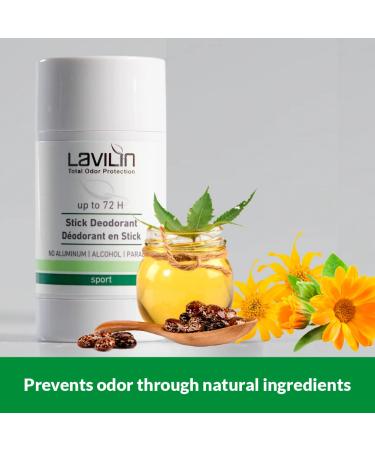 Lavilin Aluminum Free Natural Deodorant for Women and Men - Up to 72 Hours Odor Control - Buy Online on SooperMarket.com
