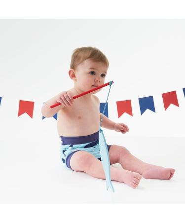 Splash About Happy Nappy Vintage Moby | Reusable Swim Nappy 0-3 Months - Buy Online on SooperMarket.com