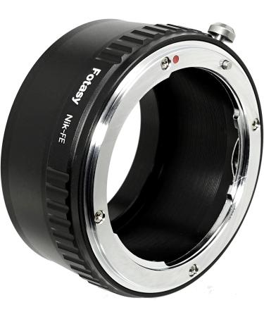 Fotasy Manual F Mount Lens to E-Mount Adapter for Nikon to Sony Alpha Cameras - Buy Online on SooperMarket.com