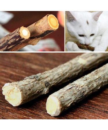 3PCS Natural Catnip Stick Cat Cleaning Teeth Molar Toothpaste Branch Cats Snacks Sticks Supplies Kitten Pet Biting Excitement Stick - Buy Online on SooperMarket.com