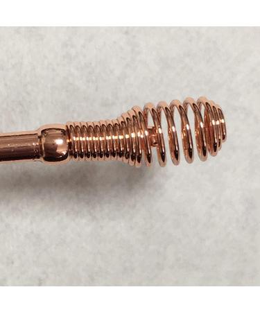 2 pcs Earwax Removal Tool Ear Cleaning Tool Stainless Steel Earwax Removal Tool Spiral Ear Pick Canal Cleaner Ear Wax Removal Kit Ear Wax Remover Rose Gold Attractive and Fashion - Buy Online on SooperMarket.com