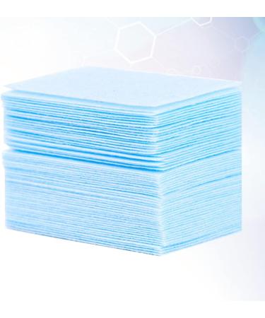 1800 Pcs Minkissy Nail Polish Remover Cotton Pads - Disposable Makeup & Nail Dip Remover - Sky Blue Cotton Squares - Buy Online on SooperMarket.com