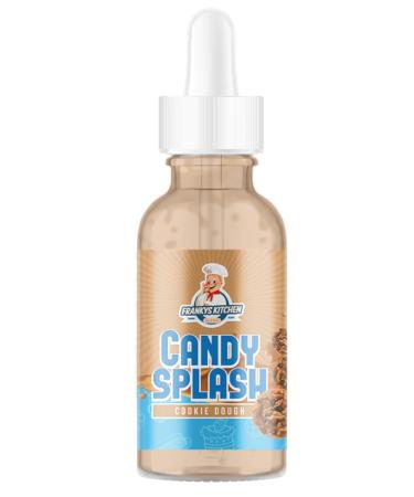 Frankys Bakery Candy Splash Flavor Drops 50ml (Cookie Dough) - calorie -free drops of taste with delicious aroma - flavored flavor drops cookie Dough (1 Pack)