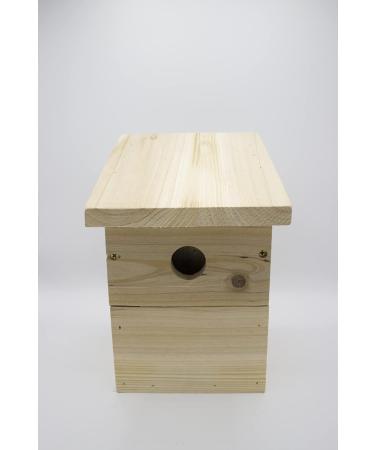 Walter Harrison's Wooden Bird House Nest Box - Multi Entrance with 25mm/32mm Hole - Open Fronted - Buy Online on SooperMarket.com