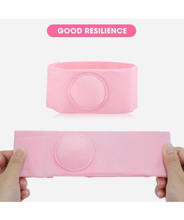 Hernia Belt for Babies - 2pcs Infant Umbilical Hernia Therapy Treatment Set | Baby Belly Button Band for Abdominal Support - Pink - Buy Online on SooperMarket.com