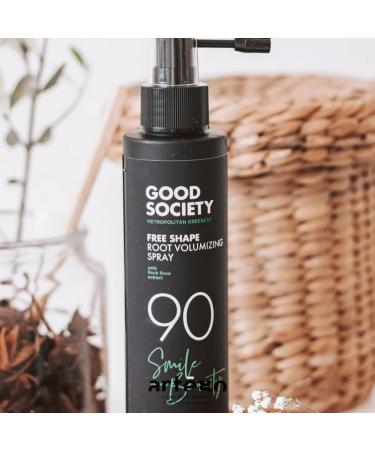 Artego Good Society 90 Free Shape Root Volumizing spray 150ml thickens the hair fiber without weighing it down. Ideal at the roots and on the lengths it replumps with light support. - Buy Online on SooperMarket.com