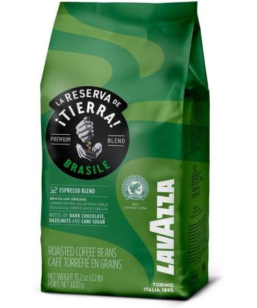 Lavazza Tierra Brasile Authentic Italian Recipe Arabica Coffee 1kg - Buy Online on SooperMarket.com
