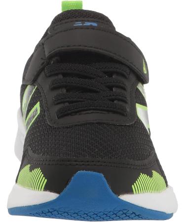 New Balance Dynasoft 545 V1 Hook and Loop Running Shoe - Little Kid (4-8 Years) - Black/Pixel Green/Cobalt - Buy Online on SooperMarket.com