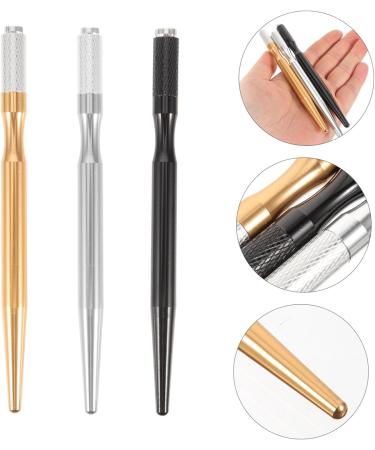 NOLITOY 3pcs Eyebrow Pencil Eyebrow Pen Eyebrow Accessory Compact Microblading Pen Bracket Make up - Buy Online on SooperMarket.com