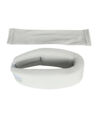 Neck Brace for Pain Relief | Breathable Gray Neck Support for Women | Stable Support for Reading - Buy Online on SooperMarket.com